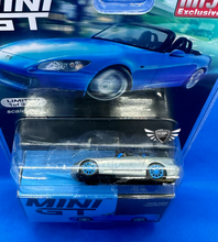 Load image into Gallery viewer, Honda S2000 Laguna Blue Pearl #287 MiJo Exclusive Mini GT CHASE