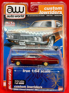 1966 Chevy Impala Custom Lowrider MiJo Exclusive Autoworld CHASE