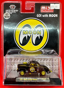 1941 Willys Coupe Gasser "MOON EYES" MiJo Exclusive M2 Machines CHASE