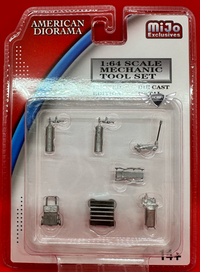 Mechanic Tool Set BLUE American Diorama MiJo exclusive RAW CHASE