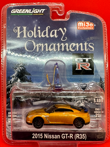 2015 Nissan GT-R (R35) Holiday Ornament Greenlight MiJo Exclusive CHASE