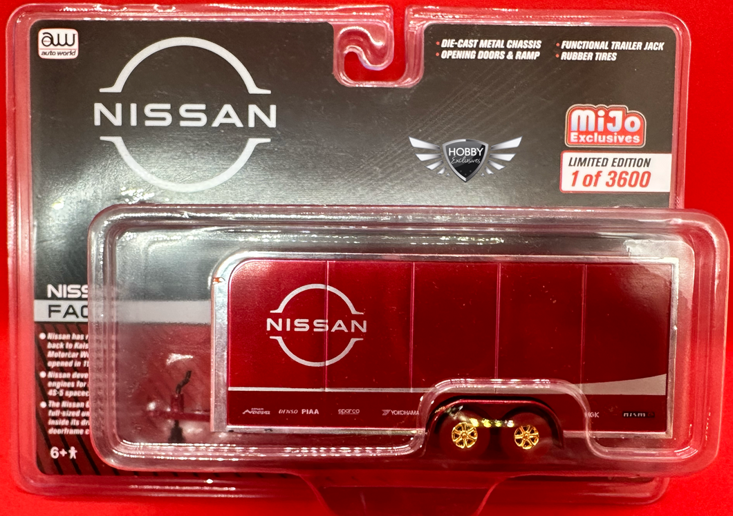 Nissan Enclosed Trailer Autoworld MiJo Exclusive CHASE