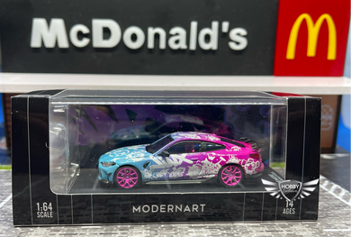 BMW M4 Jinx Blue Pink Doll Edition ModernArt