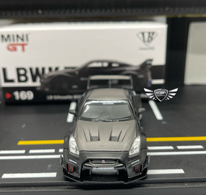 LB Silhouette WORKS GT Nissan 35GT-RR Matte Black Mini GT CHINA Exclusives #169