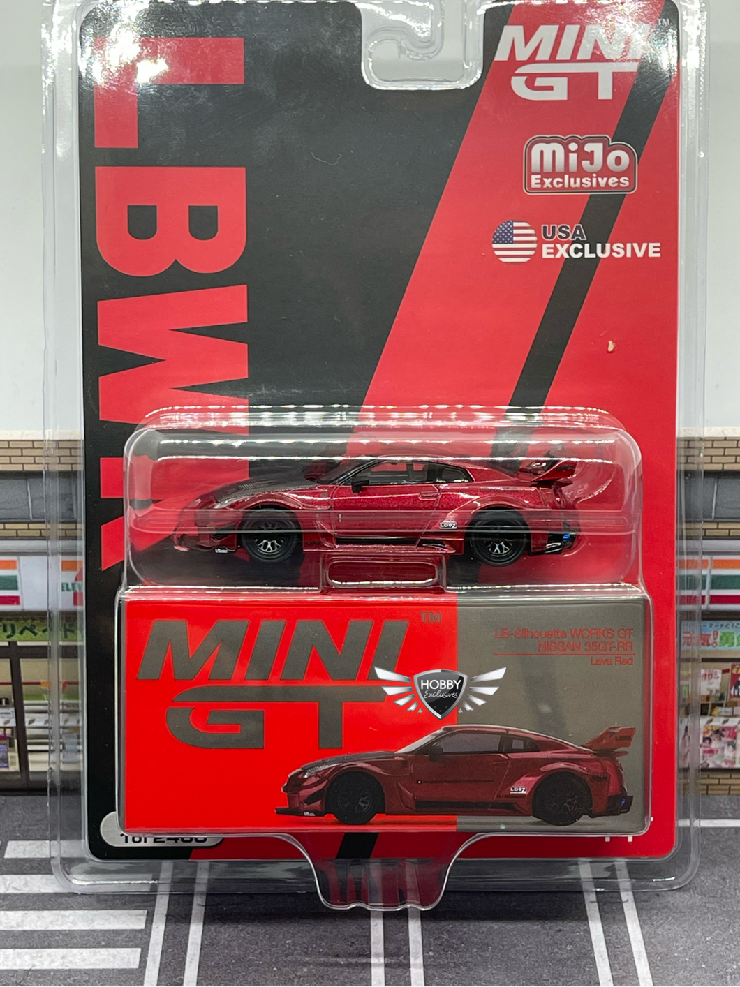 LB Silhoutte WORKS GT Nissan 35GT-RR RD LBWK MiJo Exclusive Mini GT #191