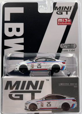 LB Works BMW M4 IMSA MiJo Exclusive Mini GT #319