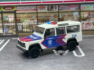 Land Rover Defender 110 Korlantas Polri Indonesian Traffic Police MINI GT #157