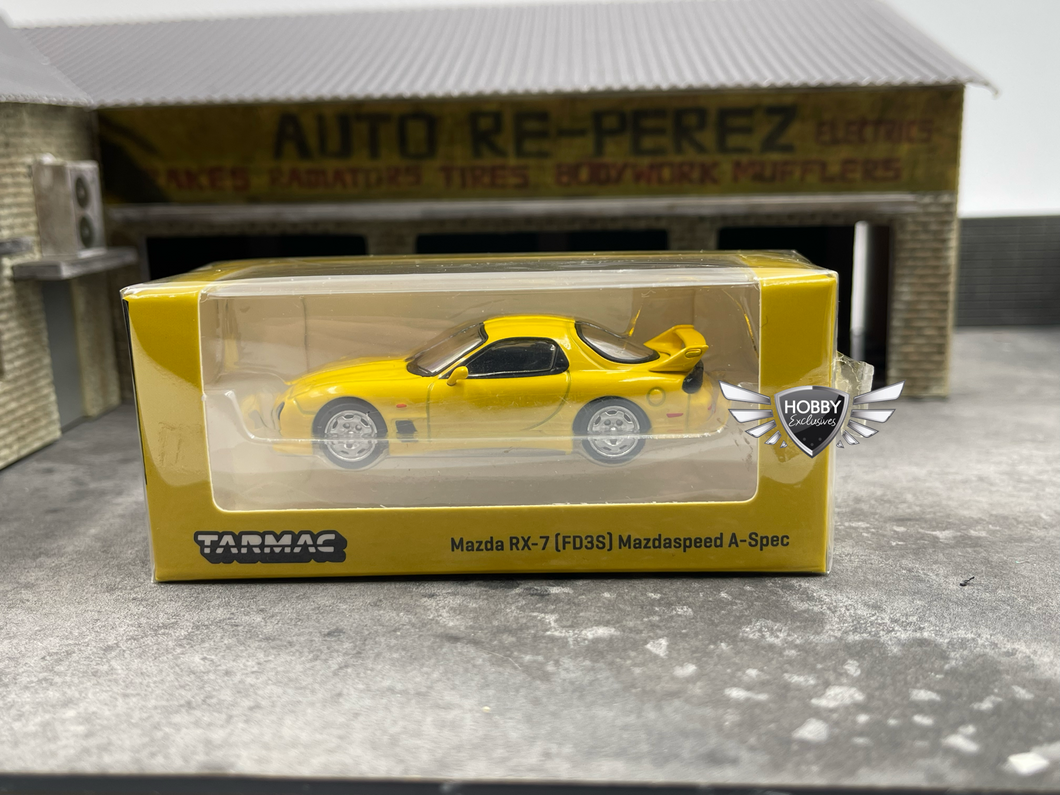 Mazda RX-7 (FD3S) Mazaspeed A-Spec Yellow Tarmac Works