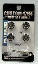 Load image into Gallery viewer, 4 PCS Set Wheels Tubber Tire 1/64 Universal