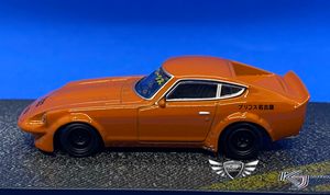 Nissan Fairlady S30 LBWK KJ Miniatures Metallic Orange