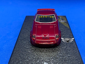 Nissan Fairlady S30 LBWK KJ Miniatures Metalic Red