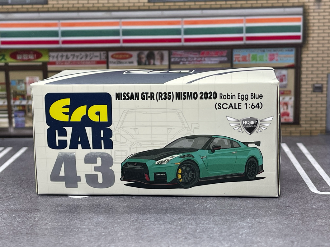 Nissan GT-R (R35) Nismo 2020 Robin Egg Blue ERA CAR