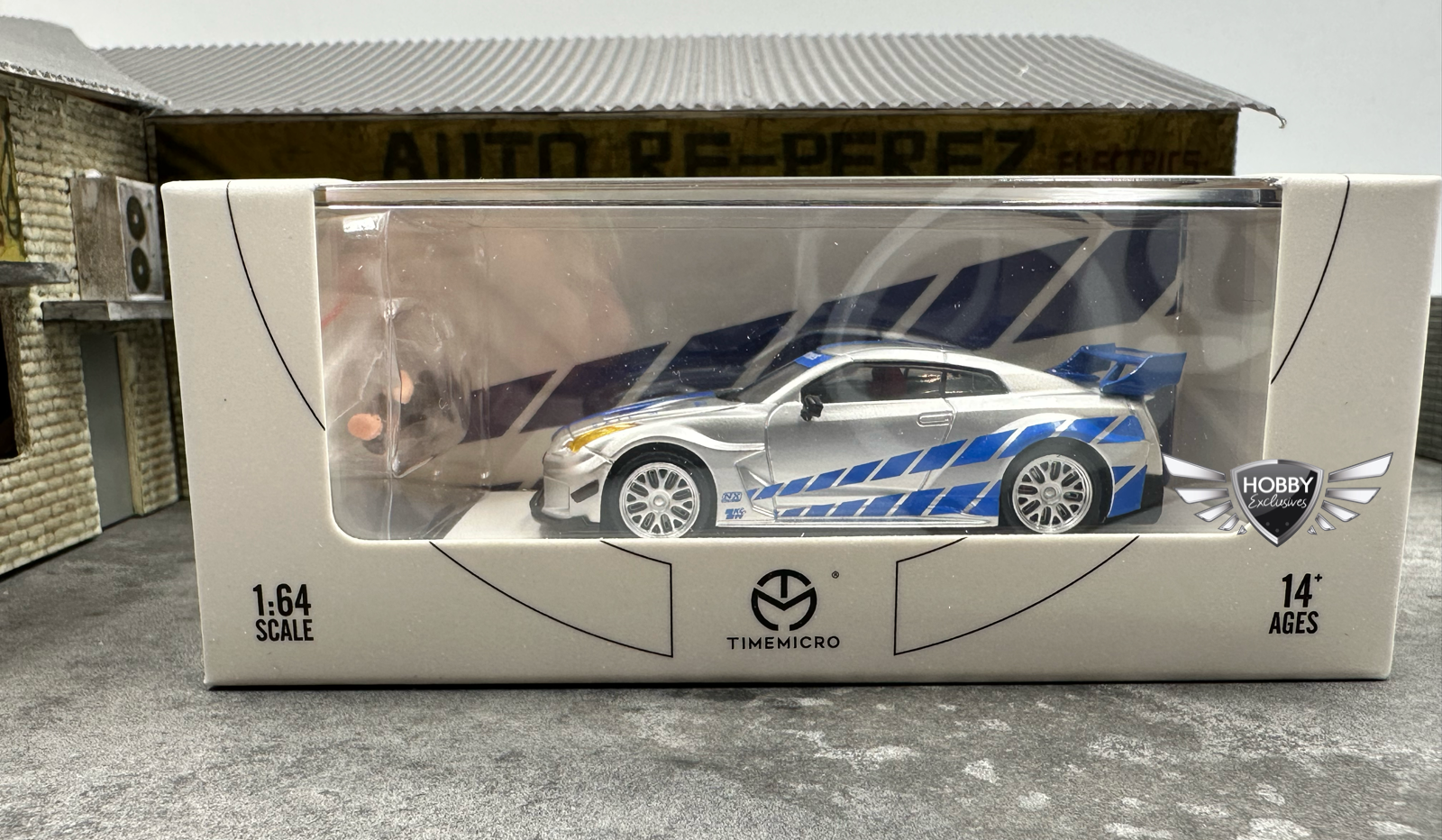 Nissan GTR 3.0 Fast & Furious Figure TimeMicro – Hobbyexclusives