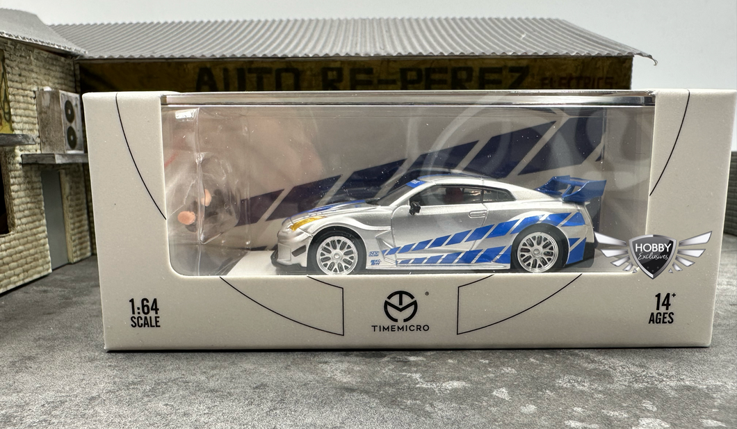Nissan GTR 3.0 Fast & Furious Figure TimeMicro