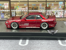 Load image into Gallery viewer, Inno64 1:64 Nissan Silvia S13 Pandem Rocket Bunny V1 Metallic Red