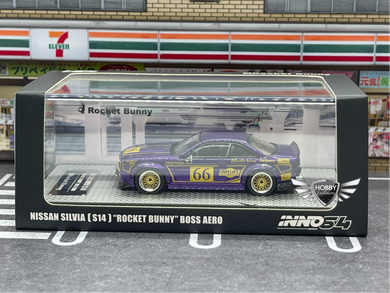 Nissan Silvia (S14) Rocket Bunny Boss Aero Inno64