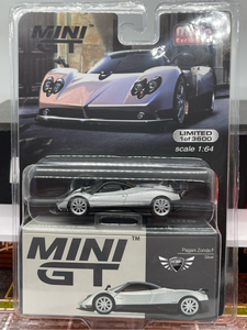 Pagani Zonda F Silver MiJo Exclusive Mini GT #305