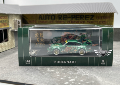 Porsche 964 Dunhuang Feitian Green MODERNART