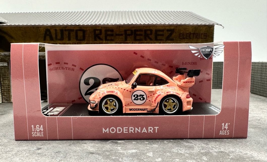 Q Porsche Pink / Silver Pig Accessories Edition