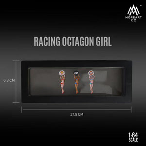 Racing Octagon Girl MoreArt (New Arrival)