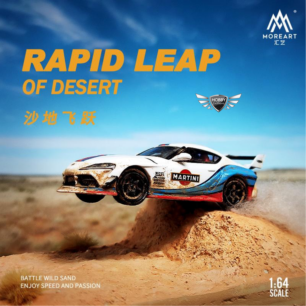 Rapid Leap Of Desert MOREART Diorama Scene