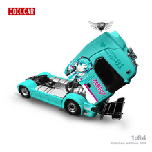 Load image into Gallery viewer, Scania Container Truck Hatsune Limited Alloy Car