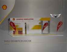 Load image into Gallery viewer, Shell Exhibition Kiosk INNO64 Diorama