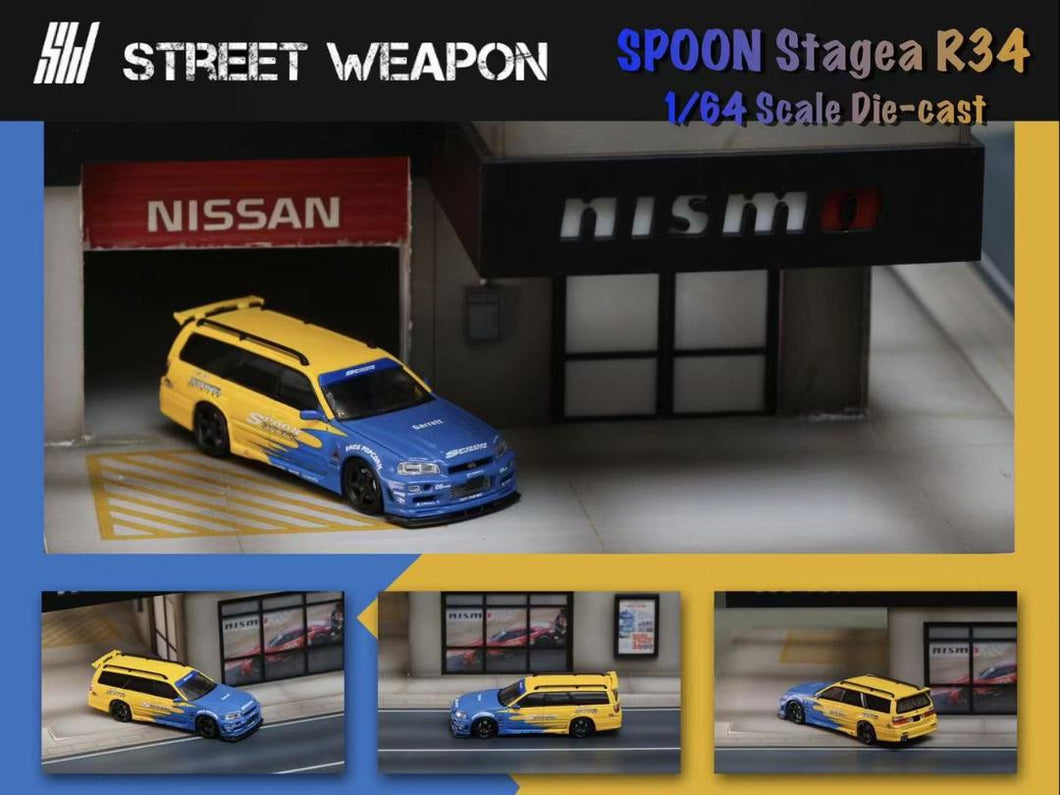 PREORDER Spoon Stagea R34 Street Weapon