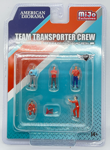 Team Transporter Crew American Diorama MiJo Exclusives